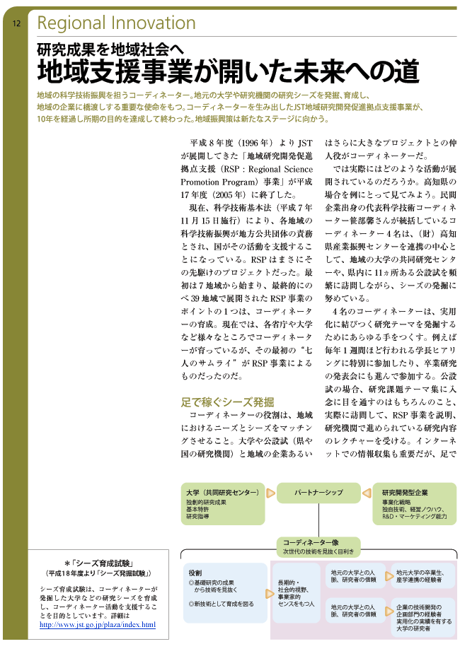 地域支援事業が開いた未来への道