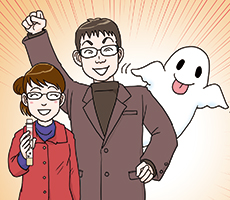 マンガ家Toriの研究室訪問写真