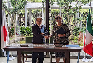 JST and National Research Council of Italy (CNR) sign a Memorandum of Cooperation