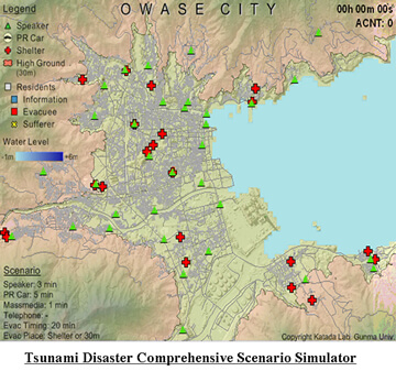 Tsunami Disaster Comprehensive Scenario Simulator