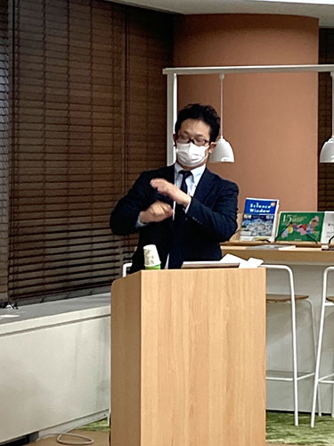 写真：発表の様子