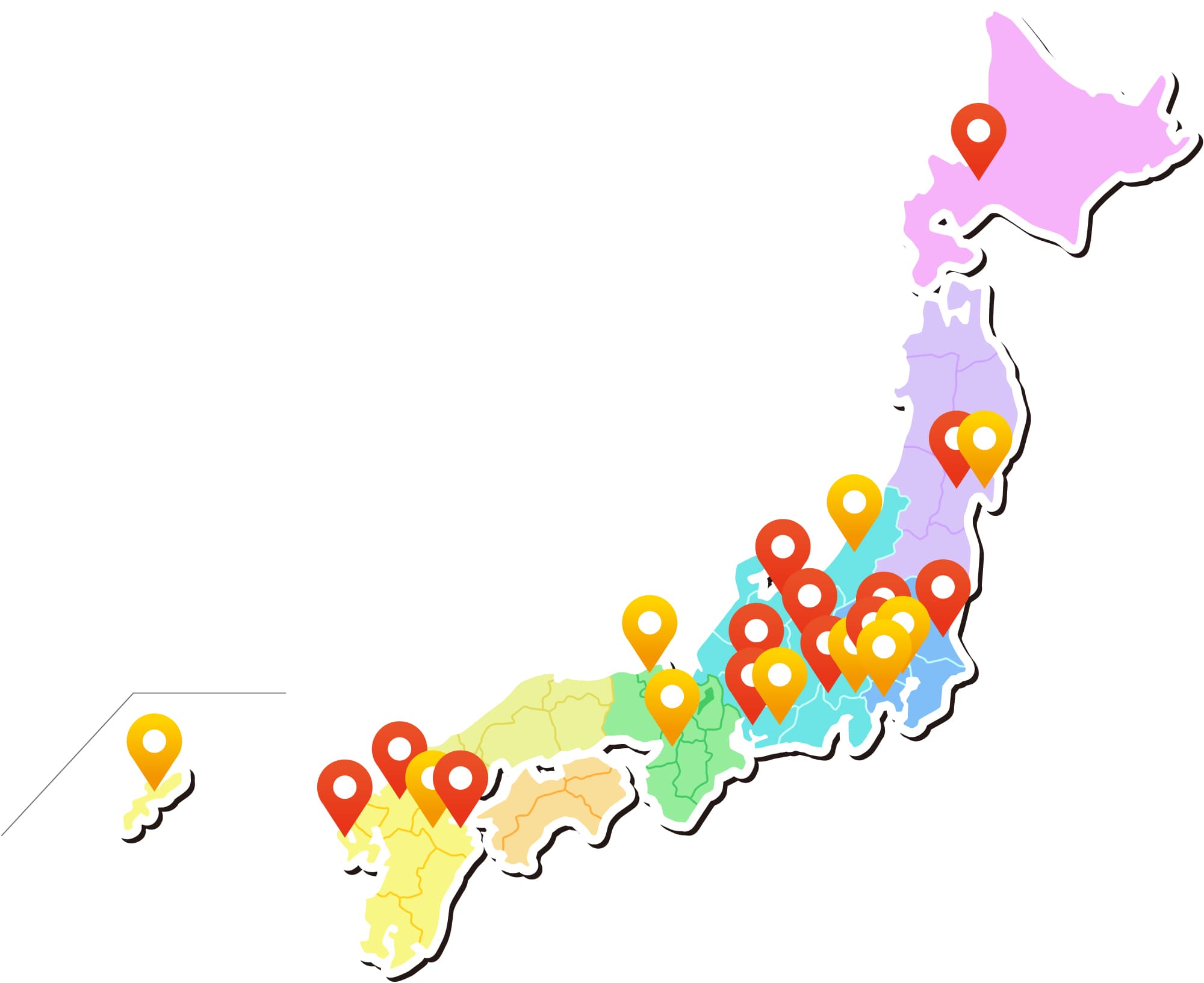 日本地図