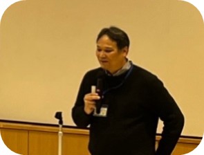 写真：当日の様子「本課題のビジョンについて（西村訓弘PD）」