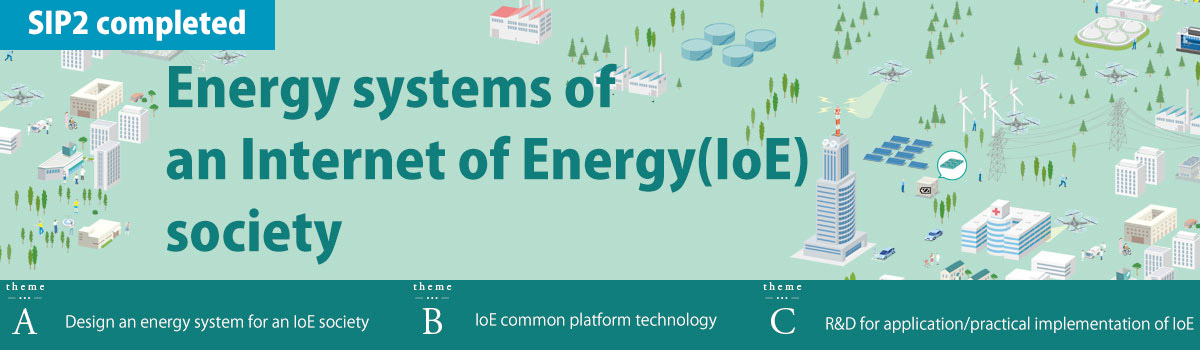 Energy systems of an Internet of Energy （IoE) society