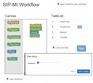 図:MIシステム用Webユーザーインターフェース基盤の開発