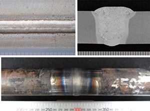 図：実用鋼での溶接組織再現とクリープ性能予測技術の検証