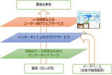 水稲栽培の管理用アプリで費用対効果の高いスマート農業の実現を目指すに関するイメージ