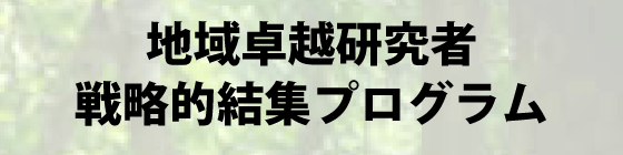 地域卓越研究者戦略的結集プログラム